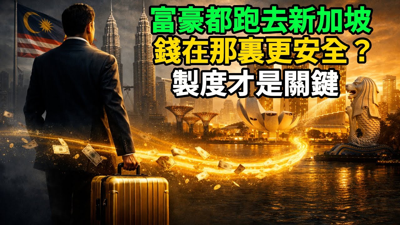 新加坡憑啥成為 「富豪避風港」？對比馬來西亞，製度差距才是關鍵！