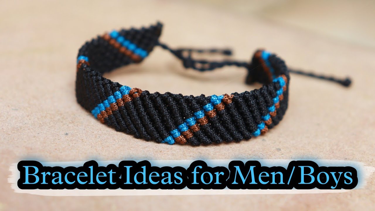 Men Macrame Bracelet Gifts for Him Mens Bracelet Macrame 