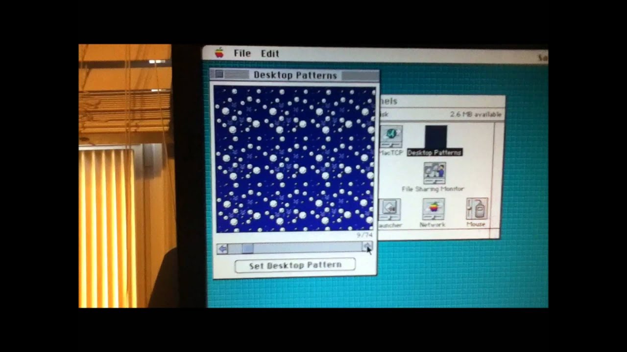 TYLER'S TECHROOM, Mac system 7.5.5 on mini vmac 26 - YouTube