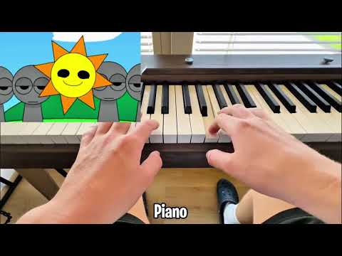 Sprunki Mr. Sun ALL MODS but recreated in real life!