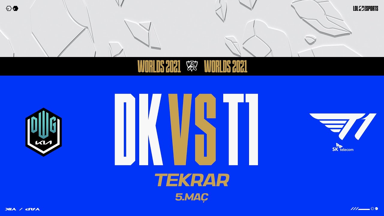 T1 vs DWG KIA (DK) 5. Maç | Worlds 2021 Yarı Final