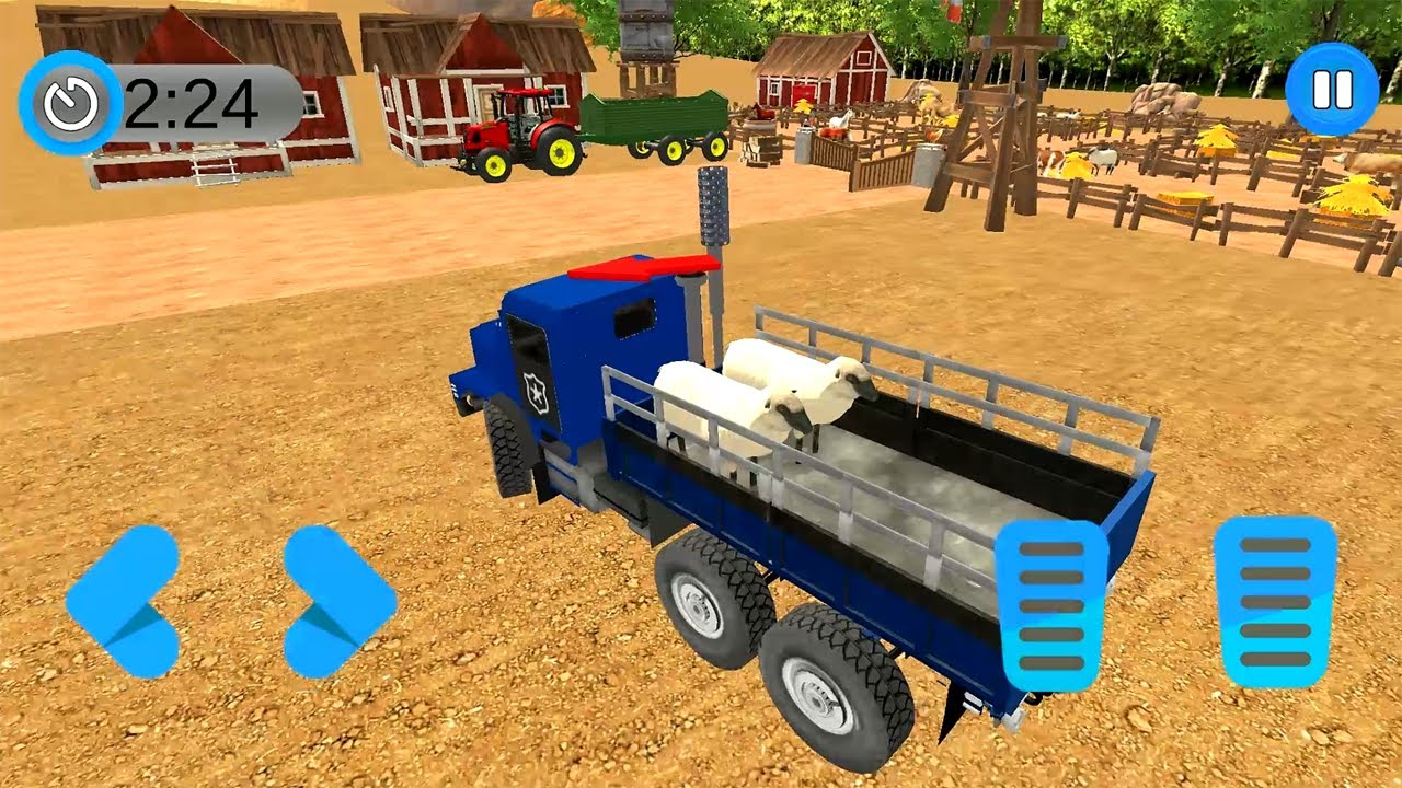 Animal Zoo Transport Simulator Android Gameplay #1