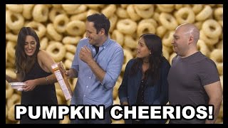 Pumpkin Spice Now Comes in Cheerio Form! - Food Feeder Taste Test