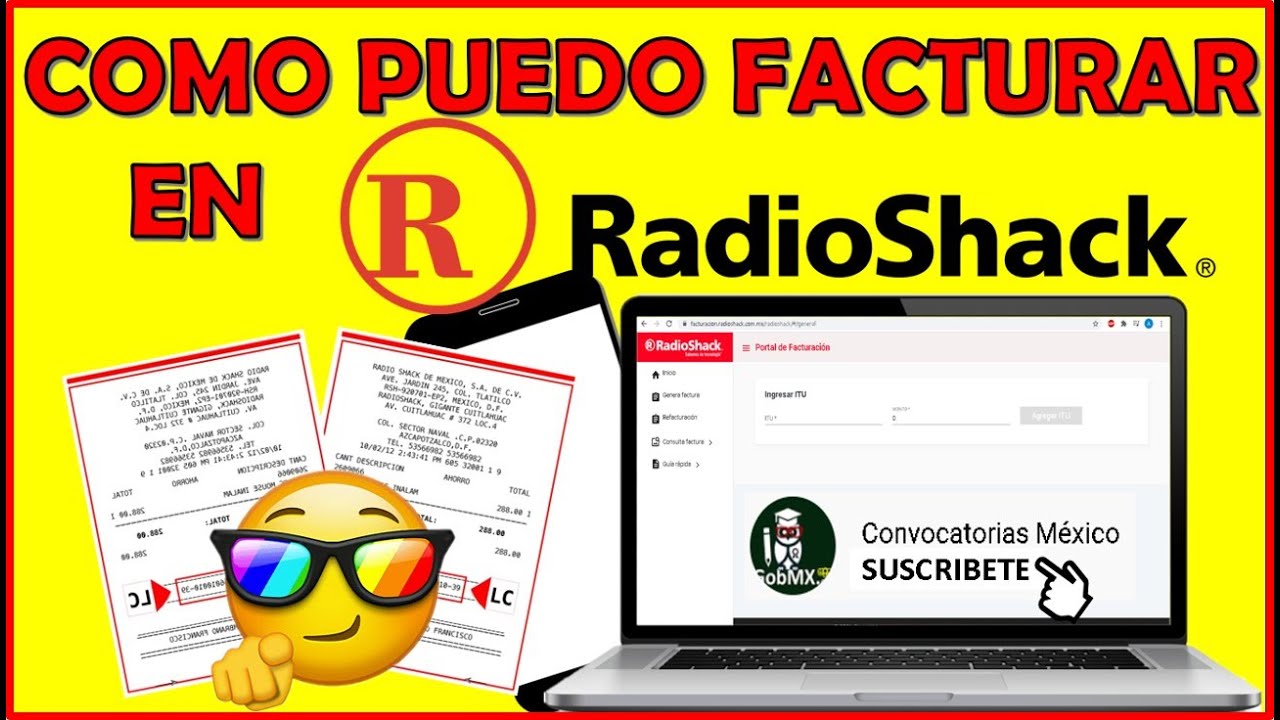Facturar en RadioShack 📍 Facturación de Tickets 🥲 Facturación