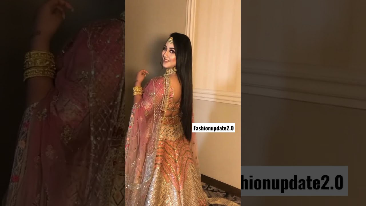 Glitter wedding lehenga for womans 