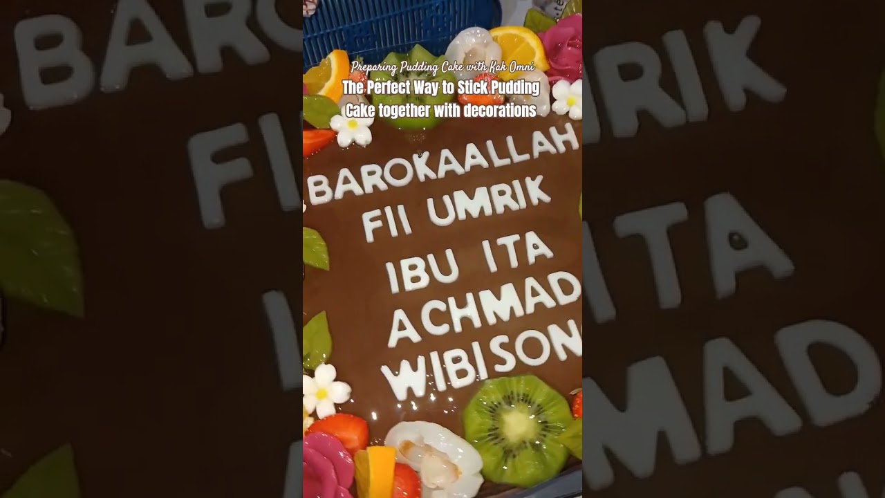 The Perfect Glue for Pudding Cake 