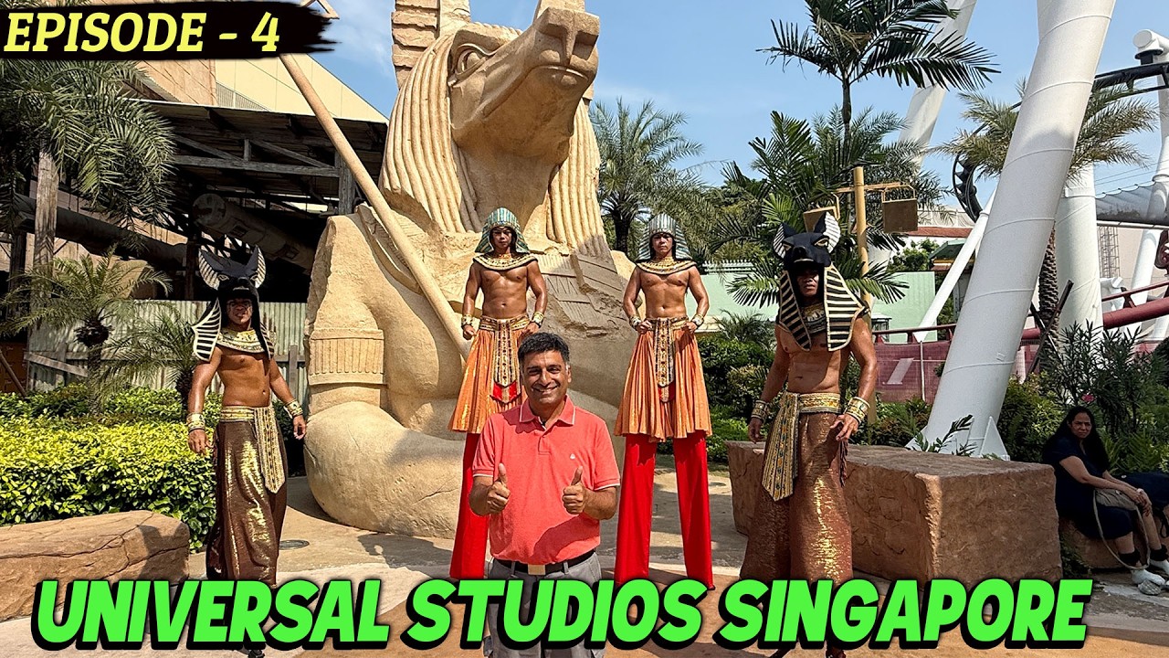 Ep 4 Universal Studios Singapore, Sentosa Island, Oceanarium, Wings of Time