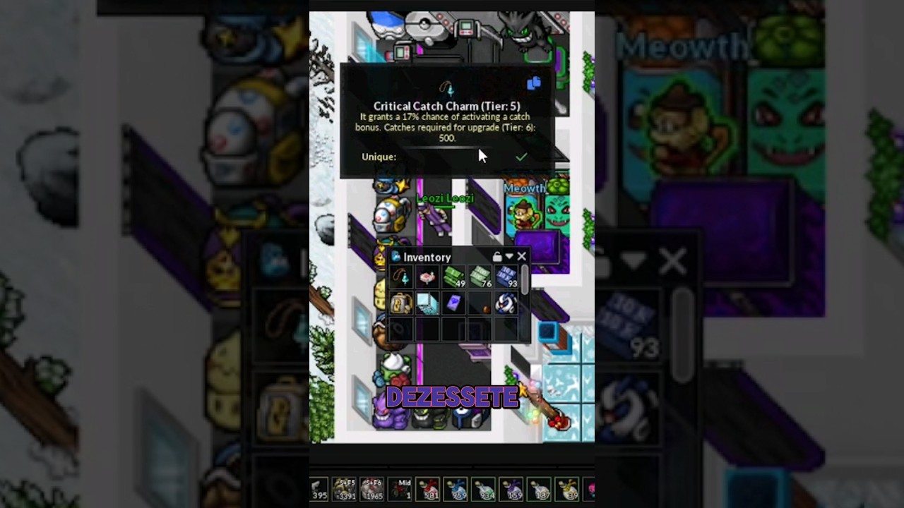 CRITICAL CATCH CHARM TIER 5! 