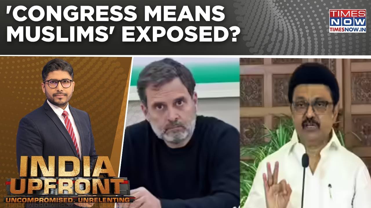 Congress' Secular Tag In Shreds As Stalin Takes Sharpest Jibe; 'Congress Means Muslims' Exposed?