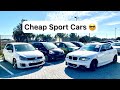I found cheap sport cars for the young gents at webuycars 