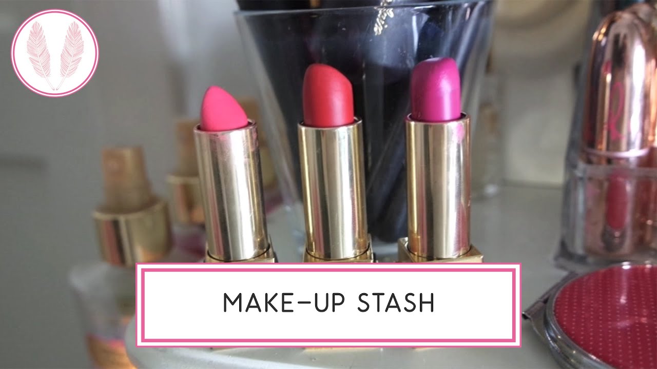 Makeup stash YouTube