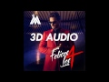 3d audio felices los 4  maluma use headphones