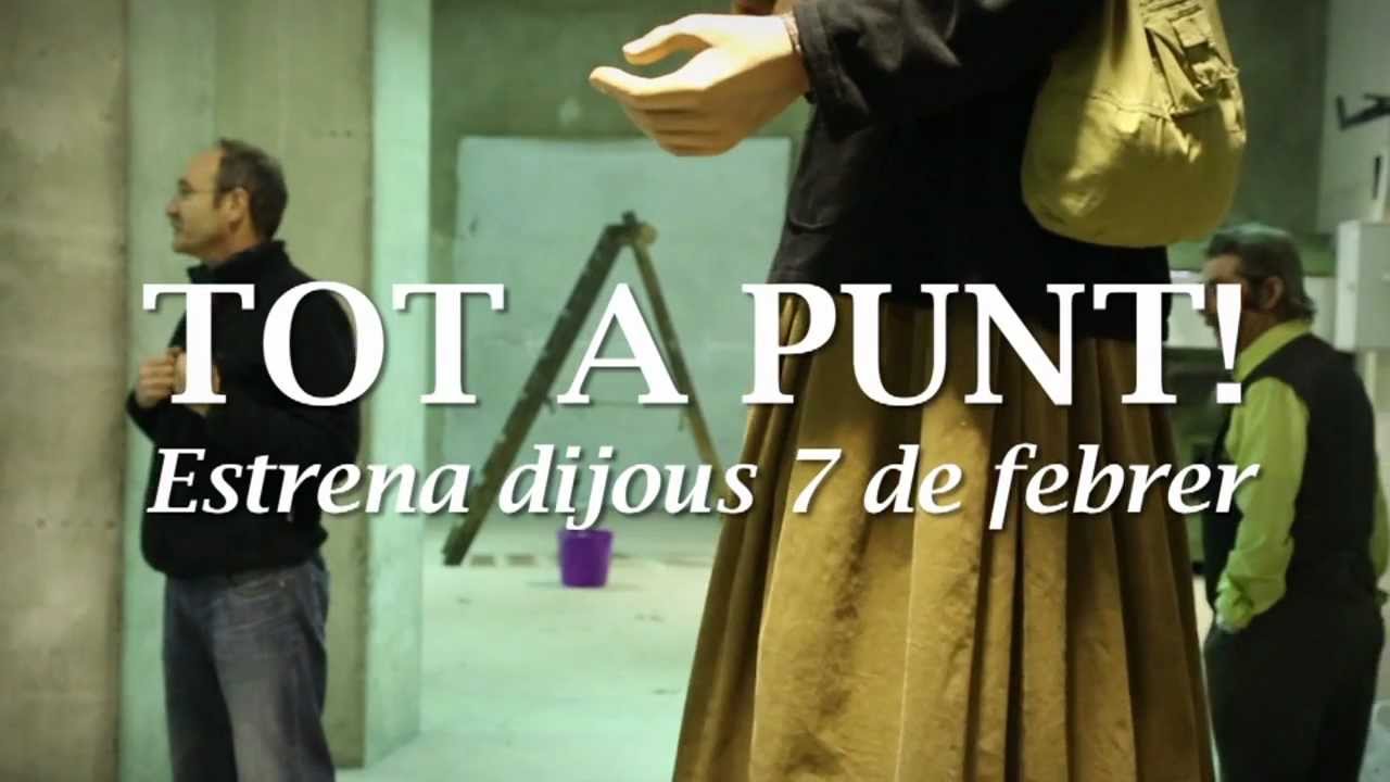 TOT A PUNT! - 7 de febrer, estrena del gegant maqui