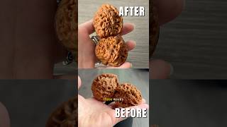 3 weeks ago I started rolling and tumbling these walnuts…do you agree they’re changing?🌰