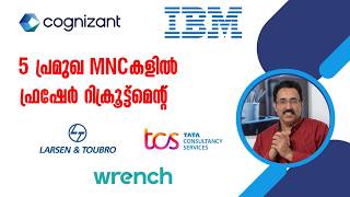 TOP MNCs TCS, LnT, COGNIZANT, IBM, WRENCH HIRING FRESHERS|CAREER PATHWAY|Dr.BRIJESH GEORGE JOHN screenshot 2