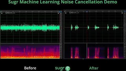 Sugr Machine Learning Noise Cancellation Demo