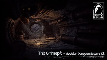 The Grimepit - Modular Dungeon Sewers Kit