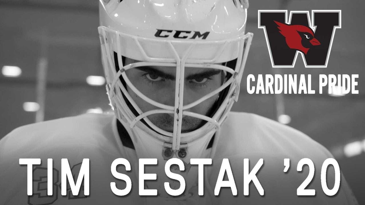 2019 NESCAC Player of the Year Tim Sestak '20 Has Cardinal Pride
