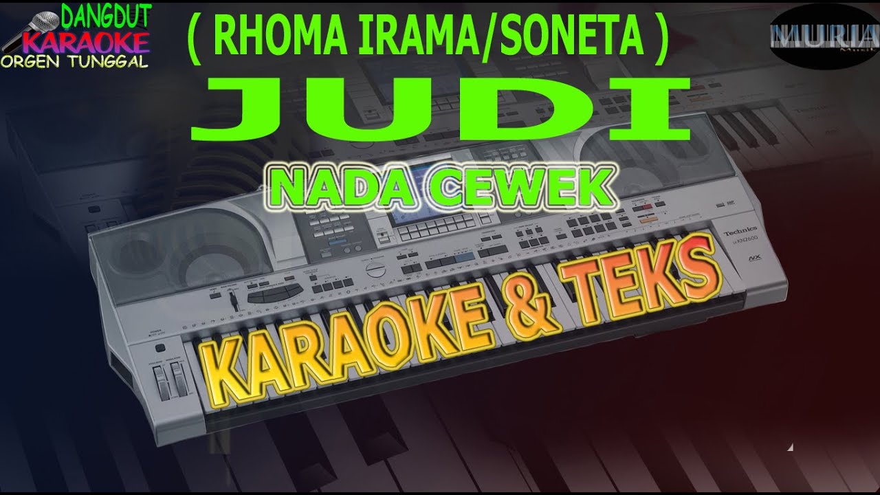 karaoke dangdut JUDI RHOMA IRAMA SONETA NADA CEWEK kybord KN2400/2600
