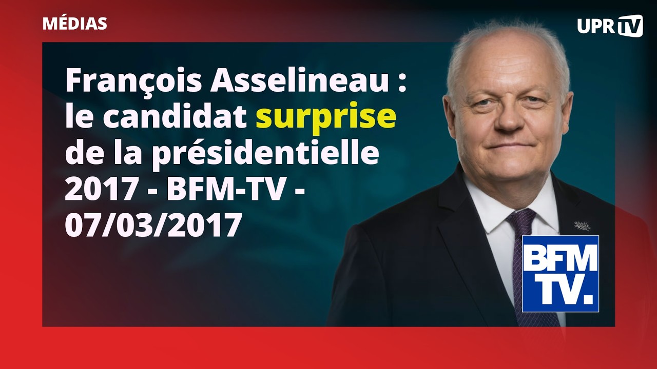 Monsieur Asselineau va obtenir ses 500 parrainages 