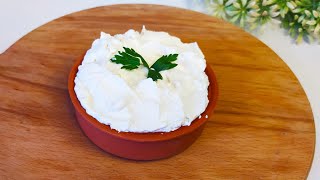 كريمة الجبنه بثلاثه مكونات فقط Cream cheese with only three ingredients