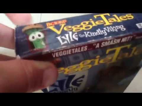 My Veggie Tales Ink-label VHS colletion