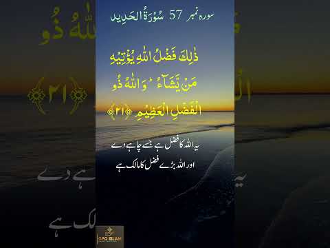 Surah Al Hadid Ayat 21 22 23 Sheikh Noreen Mohammad Siddiq