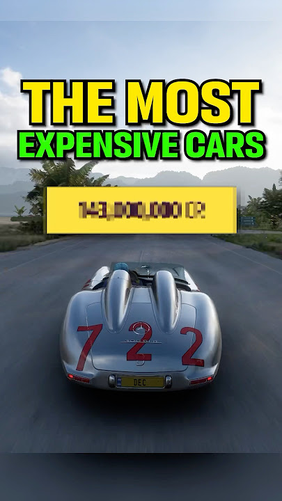 The MOST EXPENSIVE CARS in Forza Horizon 5!