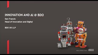 Webinar: The Workplace of the Future | BDO Early in Careers