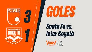 Santa Fe vs. Internacional de Bogotá (goals) | Liga BetPlay Dimayor 2026-1 | Matchday 19