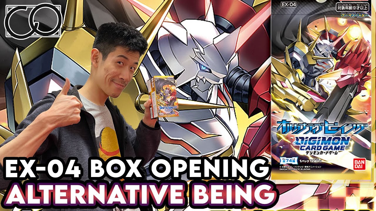 EX-04 - Alternative Being Box Opening! (Digimon Card Game) - YouTube