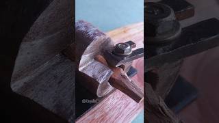 Secret to Clean Dowels Using Only Simple Tools