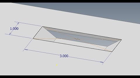 Inventor - How to Create Open Face Embossed Punch Features