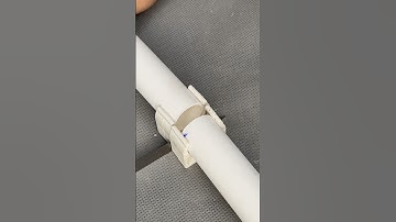 Remember this great tip to cut pvc pipe quickly