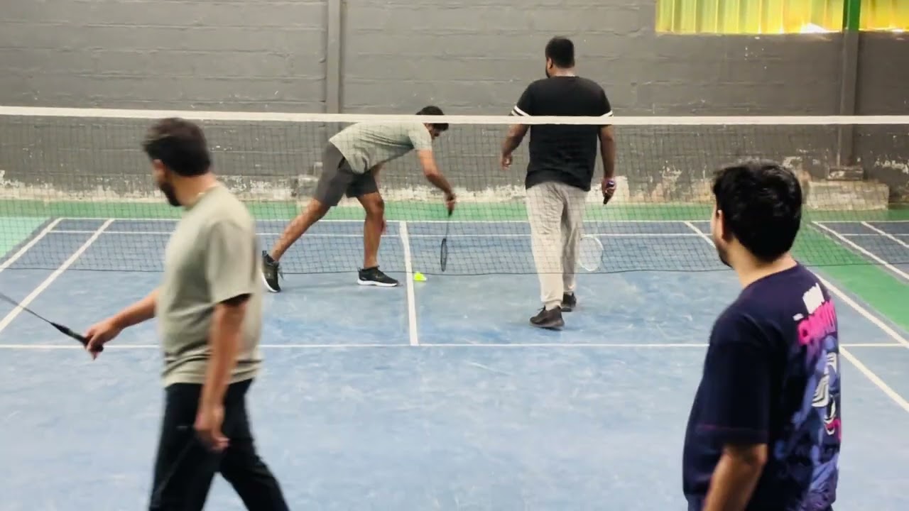 Badminton Gameplay with Friends | subscribe for more videos 