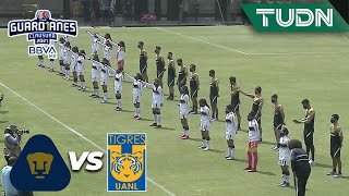 ¡UNIÓN! Pumas femenil y varonil cantan JUNTOS el himno de la UNAM | TUDN