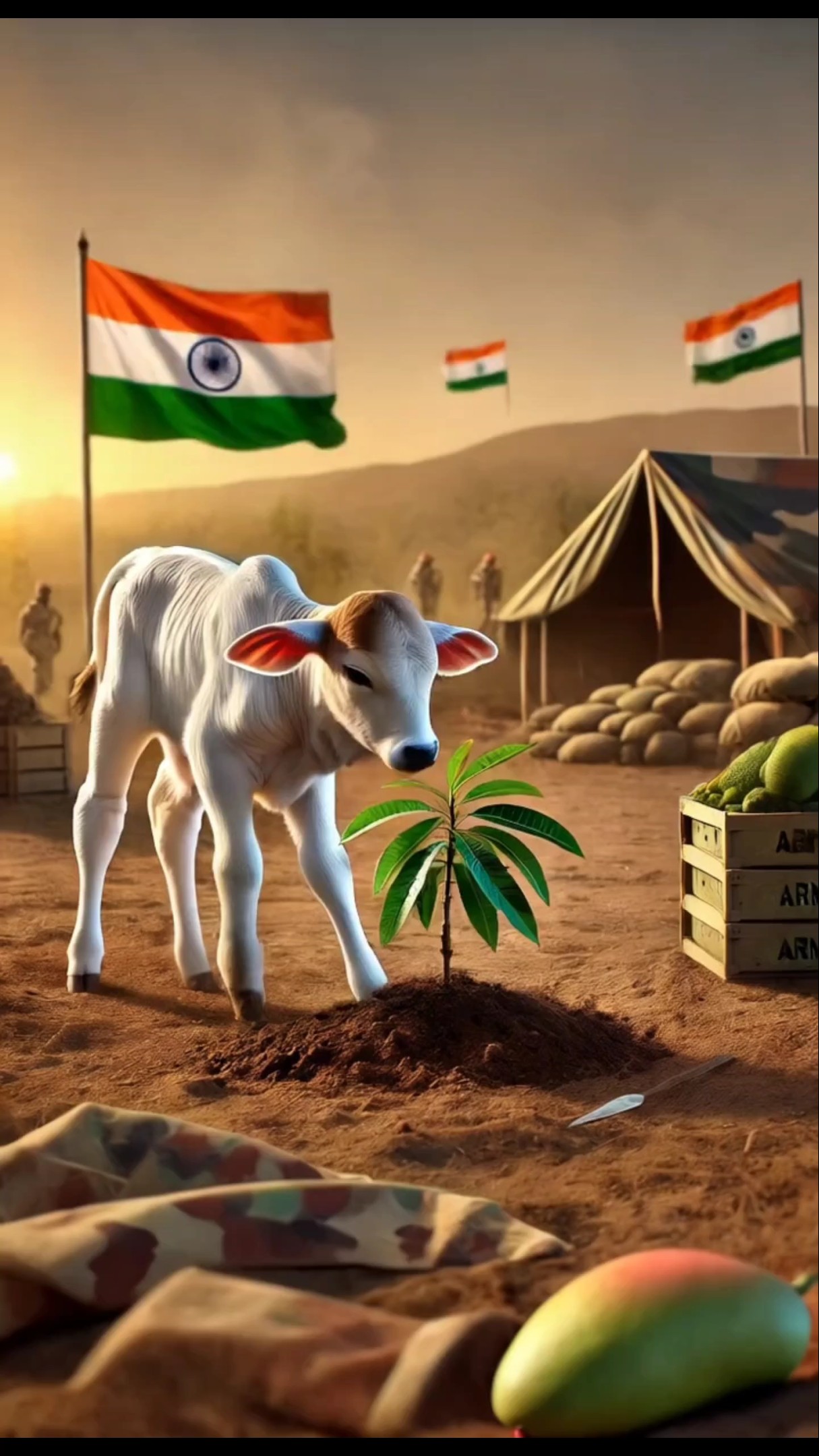 गाय और आर्मी ?          #shortsvideo