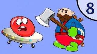 Новый Несносный КРАСНЫЙ ШАР #8. Финал. Босс. Мультик ИГРА New Red Ball на Игрули TV screenshot 5