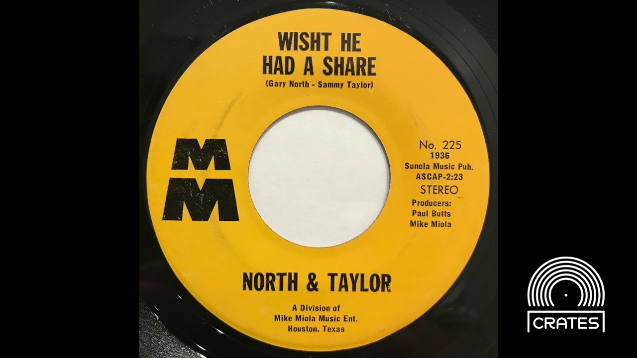 North & Taylor - Wisht He Had A Share (Rare Folk Rock Vinyl Rip)