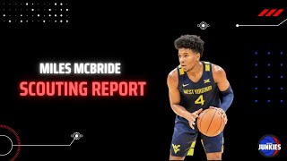 NBA Draft Junkies | Miles McBride Scouting Report Content