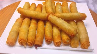 Have you ever tried this 3-minute Lebanese cheese rolls recipe? Crispy and TASTY!  الرقاقات بالجبنة