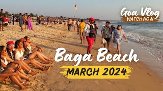 Goa Baga Beach March 2024