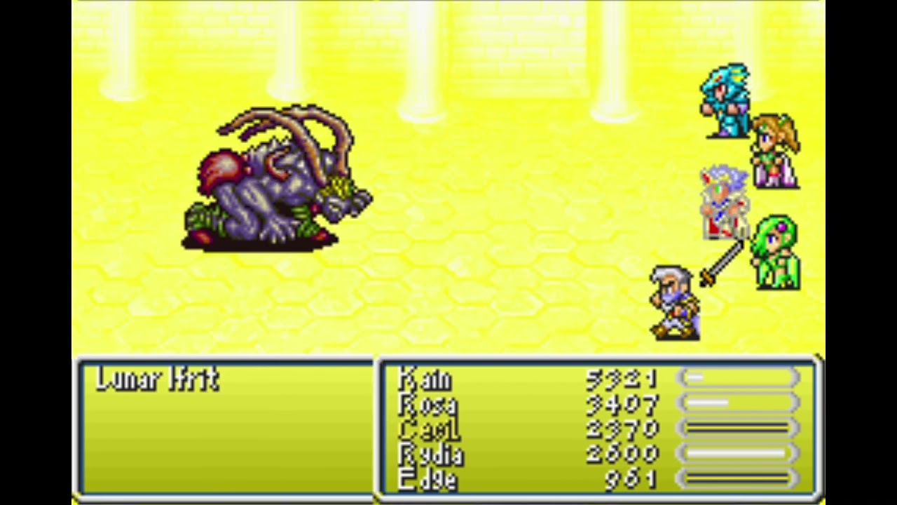 Final Fantasy 4 - Lunar Ifrit