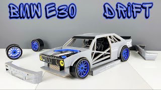 BMW E30 Drift Car from cardboard