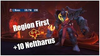 Region First (Enhance) Neltharus +10 - Enhancement Shaman | Dragonflight Season 4