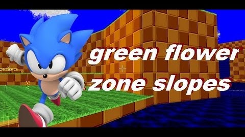 SRB2 green flower zone slopes