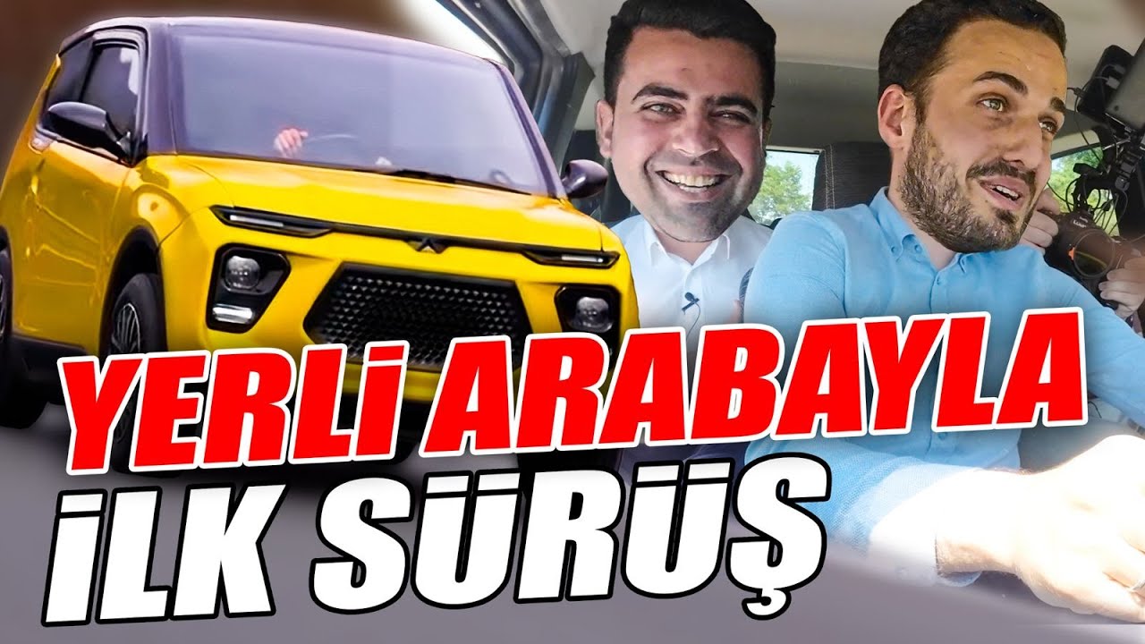 YERLİ OTOMOBİL AMPERINO İLE İLK TEST SÜRÜŞÜ!