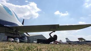 Cleaning a SportCruiser Wing | G-SCZR