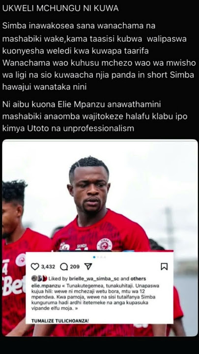 Simba wamewakosea wanachama, Mpanzu aibuka kuokoa jahazi - Dickson Mpilipili