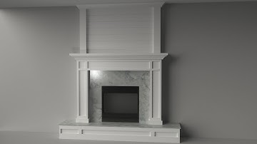 Blender - Fireplace Timelapse
